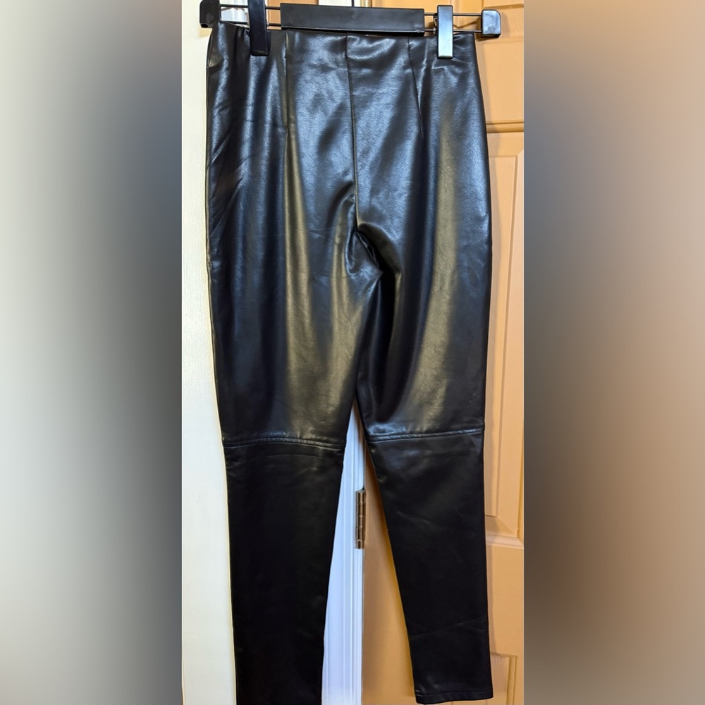 Joseph Ribkoff Shiny Black FAUX Leather Leggings